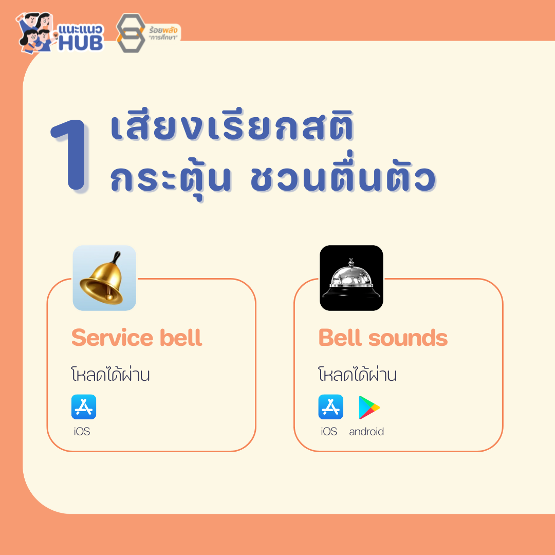 เสียงเรียกสติ กระตุ้น ชวนตื่นตัว