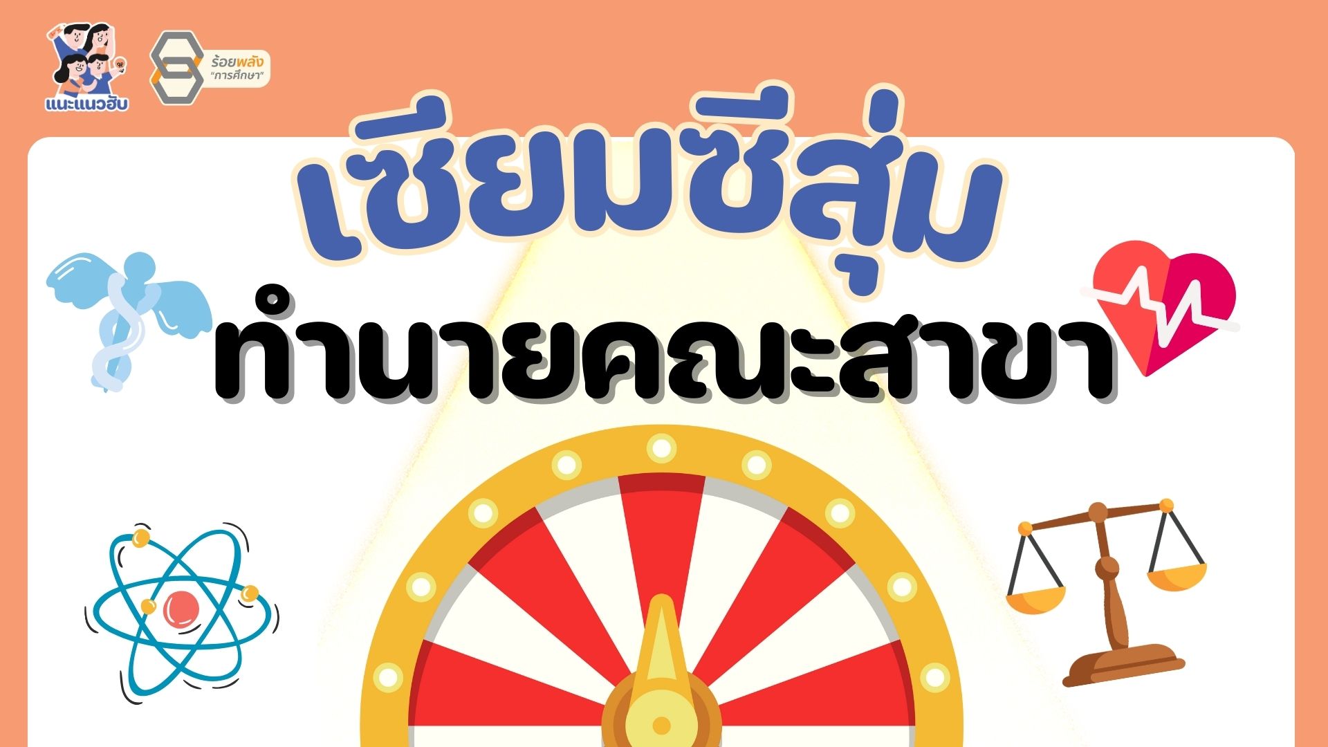 เซียมซีสุ่มทำนายคณะสาขา