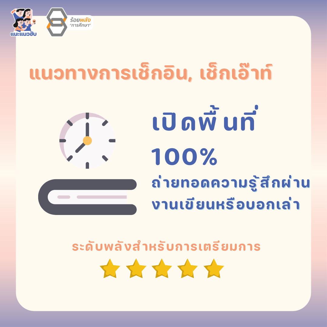 เปิดพื้นที่ 100% ชวนถ่ายทอดความรู้สึก ผ่านงานเขียน หรือบอกเล่า